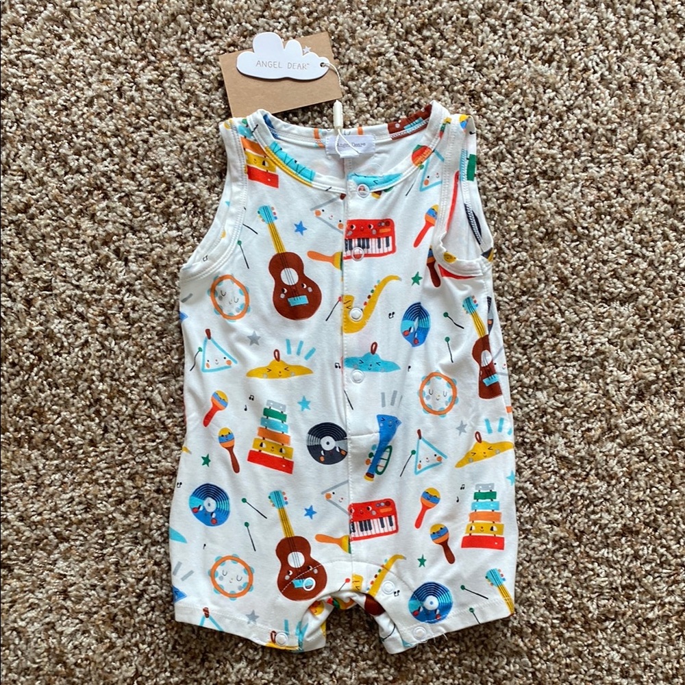 Angel Dear Musical Instrument Baby Romper